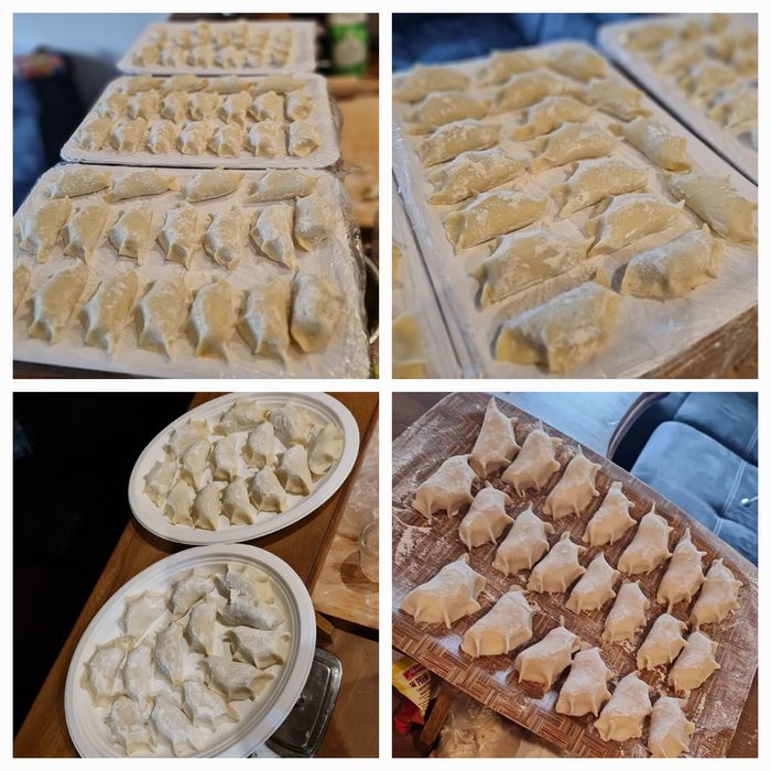 Pierogi domowe ręcznie lepione różne smaki