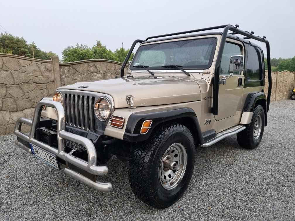 Jeep Wrangler TJ 2.5 Benzyna / 4x4 / doinwestowany!
