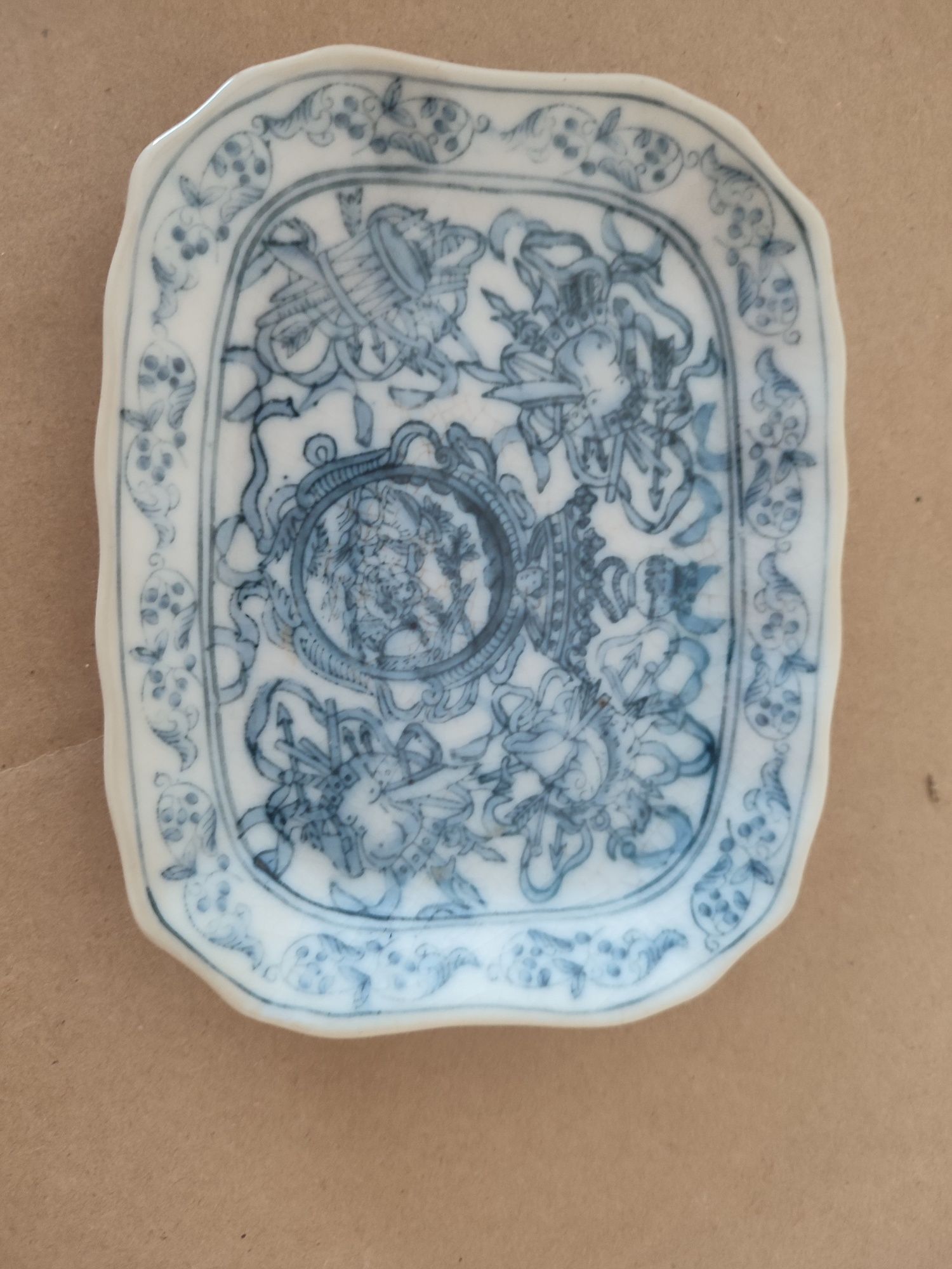 Pequeno prato porcelana chinesa