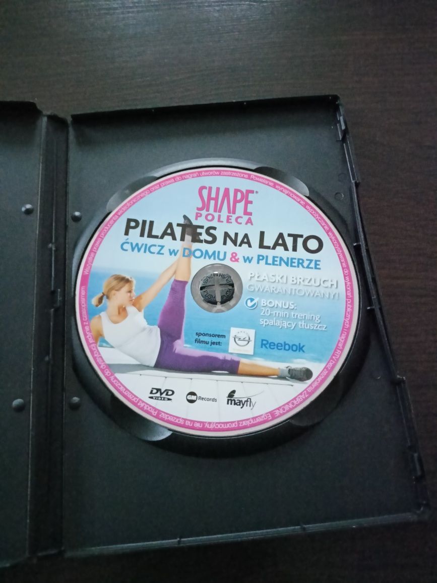 Pilates na lato - Ćwicz w domu i w plenerze STAN BARDZO DOBRY