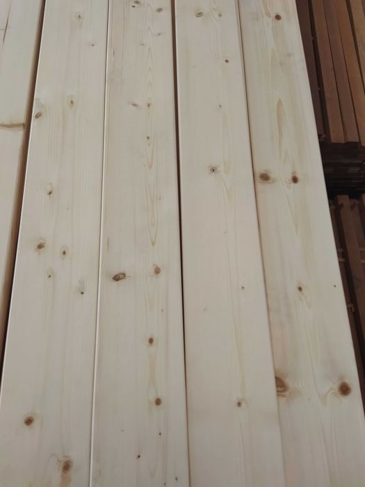 Deska tarasowa Świerk 28x145 drobny ryfel gładki KLASA AB