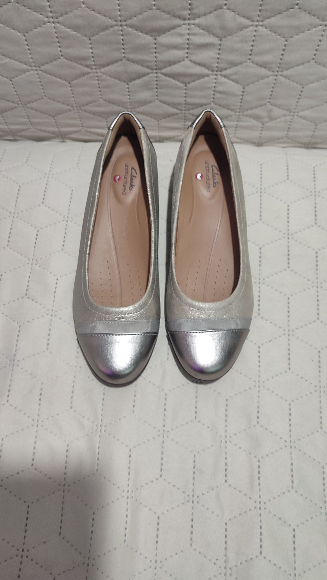 Балетки Clarks, 38 р., 23,5-25 см
