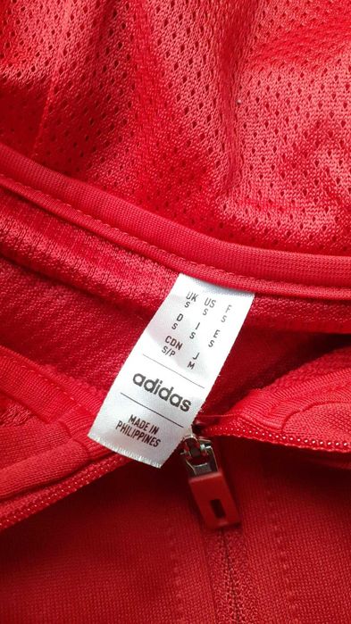 Camisola com fecho adidas S