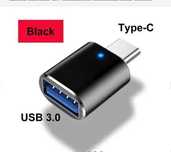 LED OTG адаптер USB 3.0 - USB Type C
