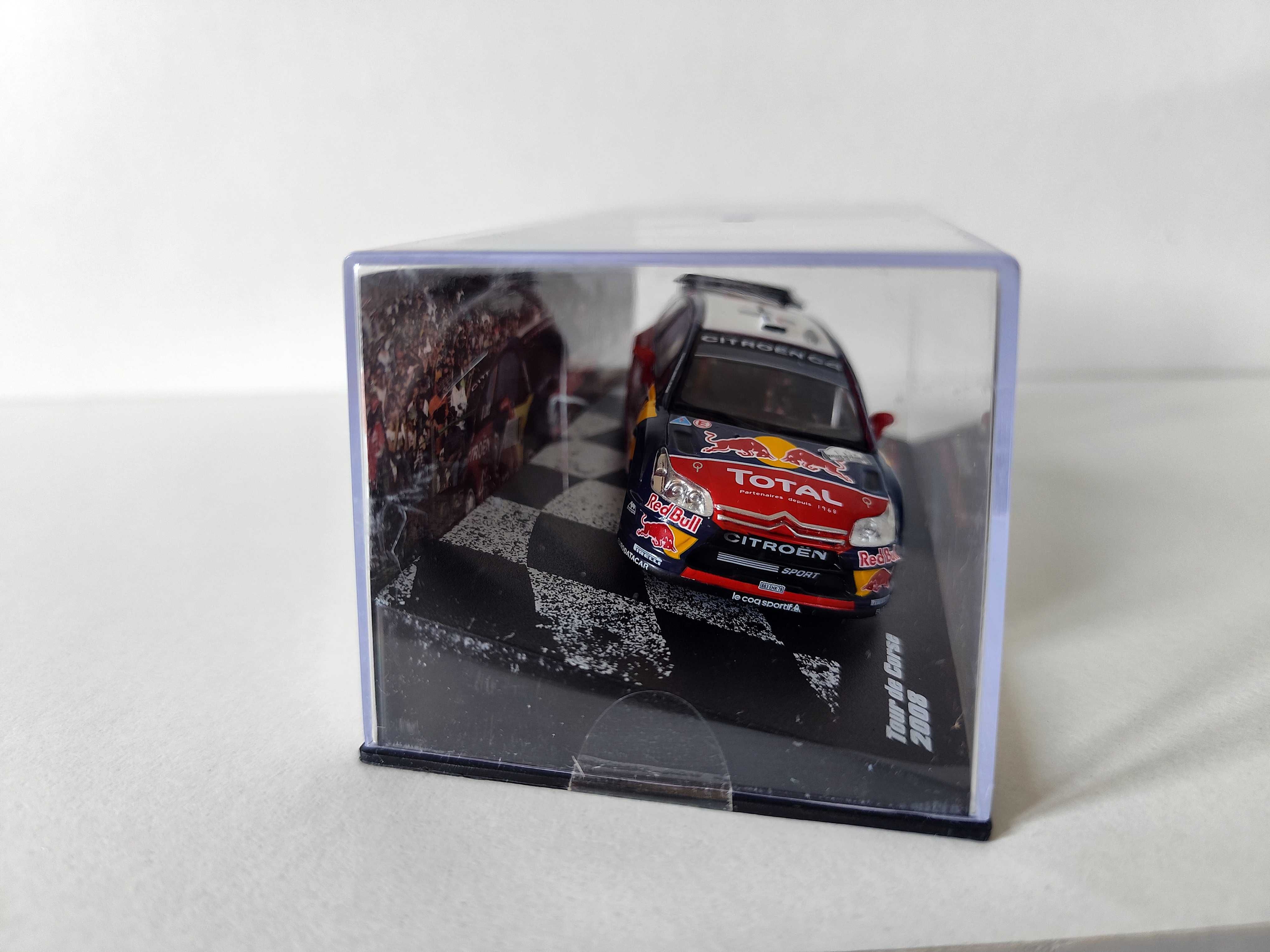 Citroen C4 WRC Tour De Corse 2008 S. Loeb Elena 1:43 uszko. Gablotka