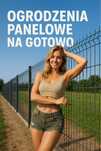 Ogrodzenie panelowe 3d na gotowo Pomorskie