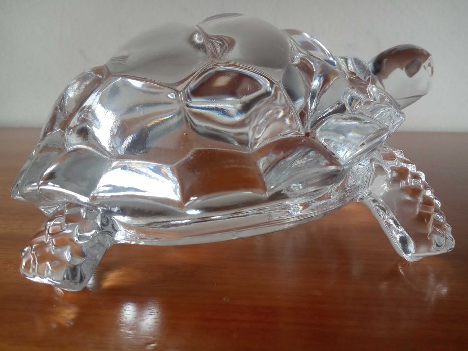 Cinzeiro, tartaruga - Peças em vidro