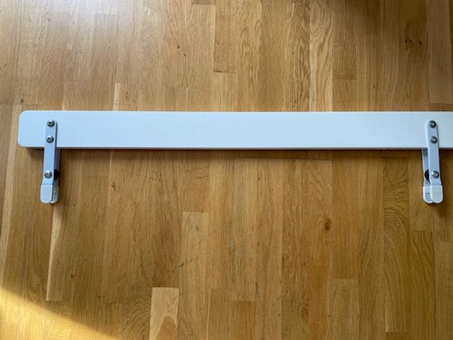 IKEA VIKARE barierka ochronna do lozeczka biala 90 cm