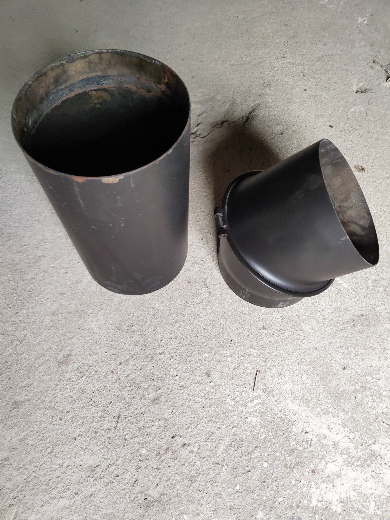 Rura i kolano kominowe fi 200mm