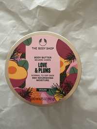 The body shop love & plums maslo do ciala 200 ml