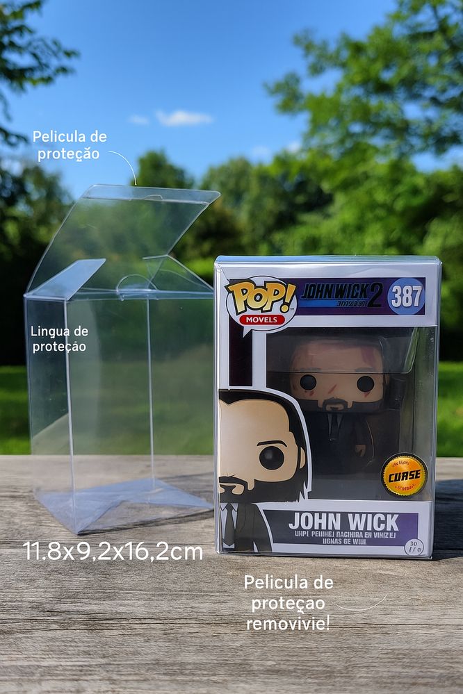Funko pop protector protetor funko pop