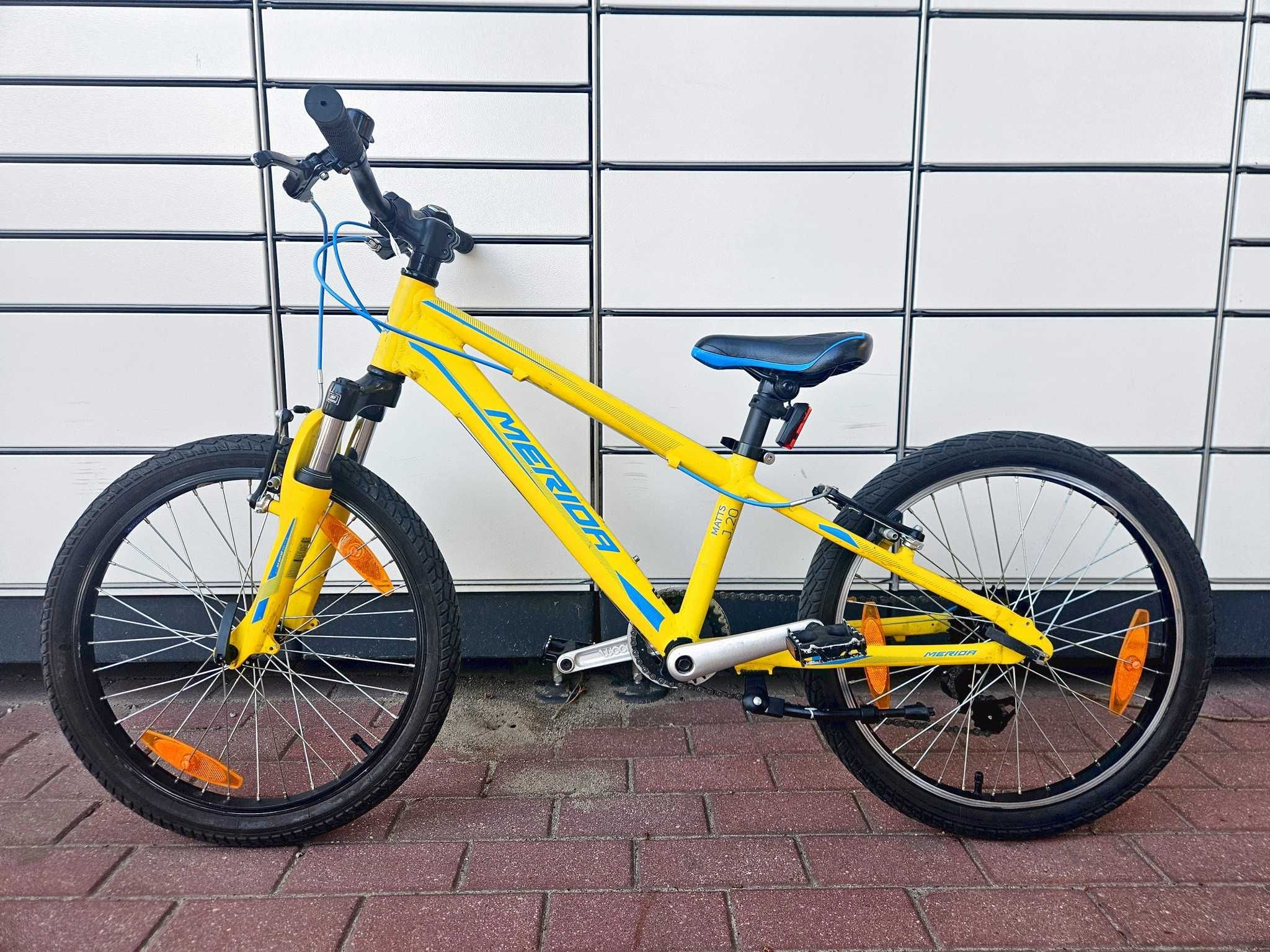 Rower dziecięcy MERIDA Matts J. 20" / Shimano 1x7 / Ładny!