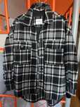 Kurtka koszulowa katana oversize w kratę Bershka