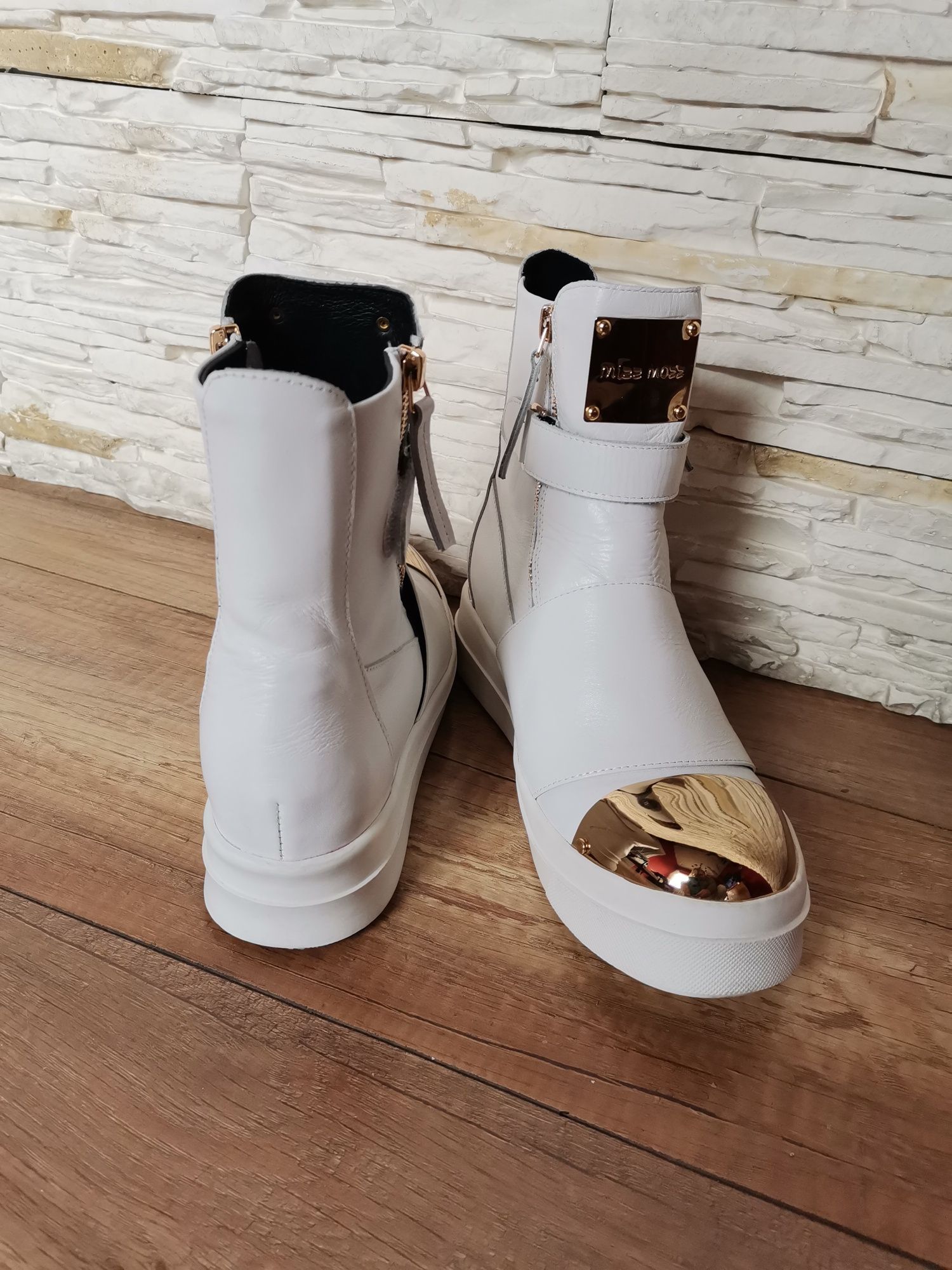 Mizz mozz buty z naturalnej skóry