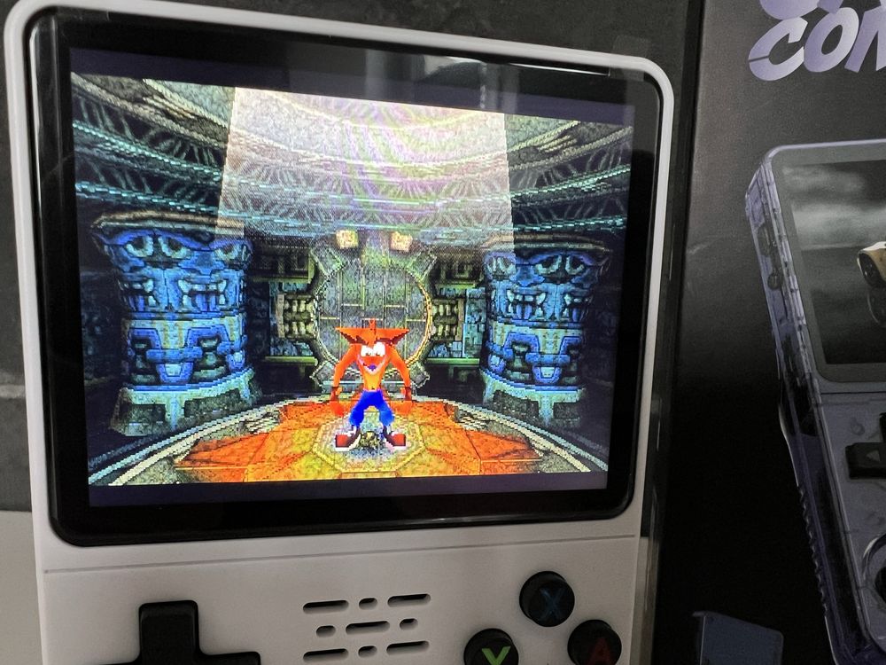 R36S Retro Konsola z ArkOS + 64 GB Gier | PS1, PSP, N64, GBA