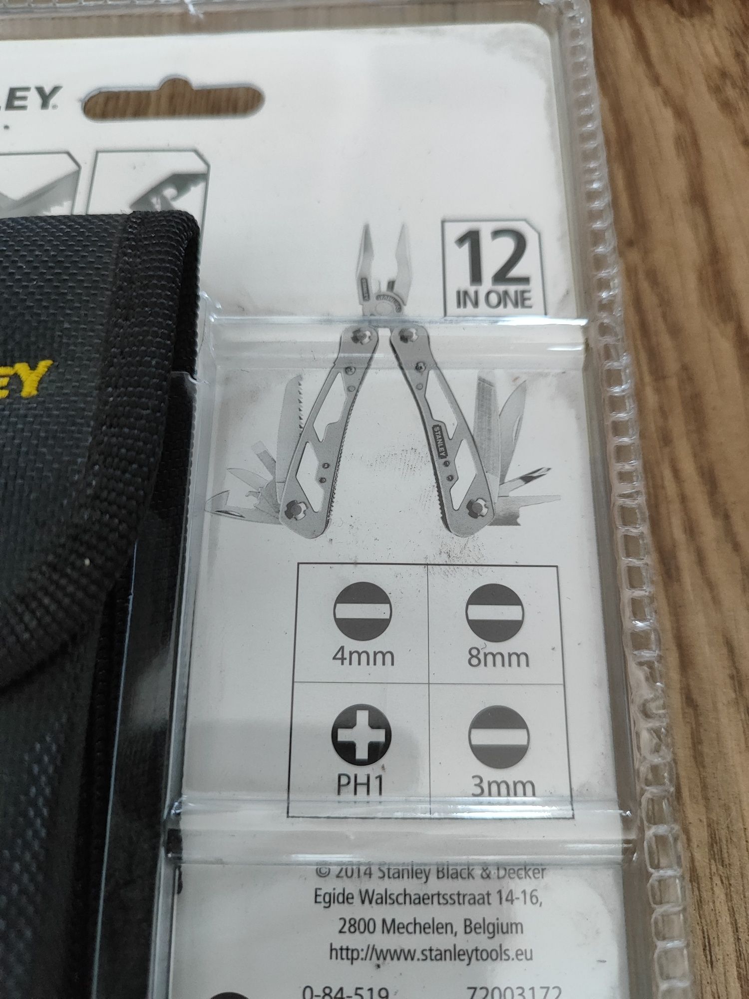 Narzędzie wielofunkcyjne, Multitool Stanley 12in1 nowe