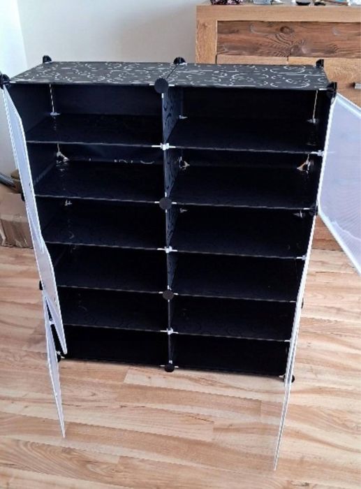 Nowy zestaw prezentowy Regał na buty 6 półek modułowy organizer obuwie