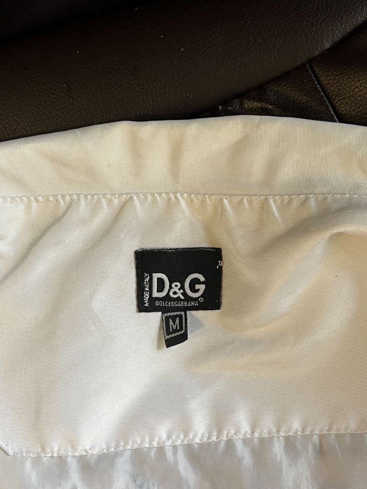 Винтажная Y2K куртка бомбер Dolce Gabbana Racing Jacket
