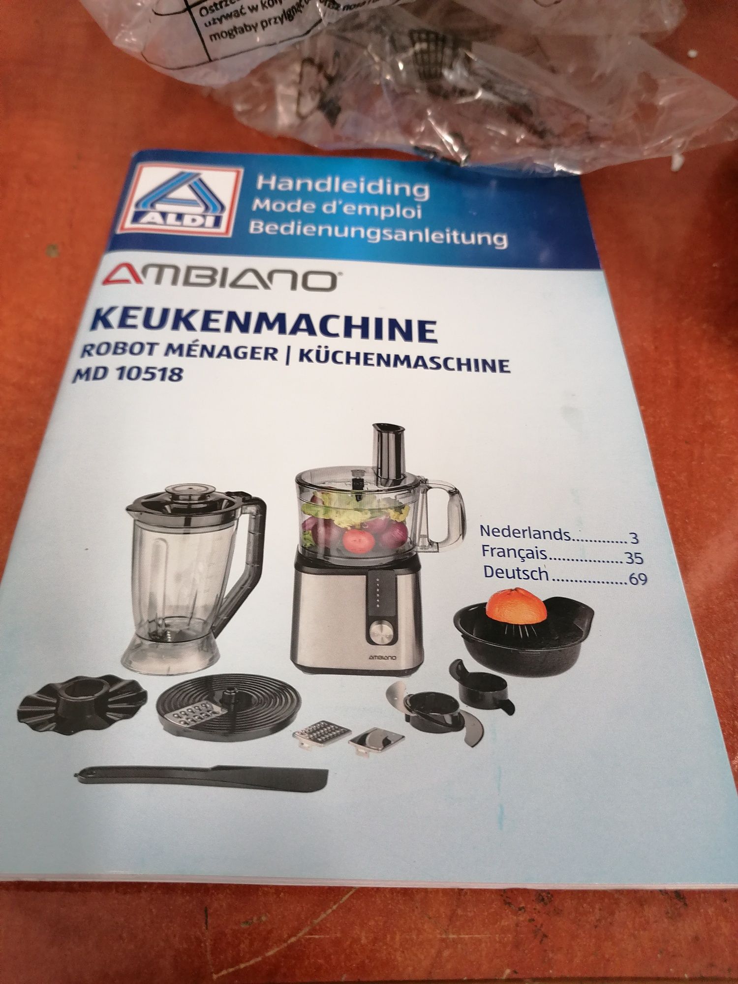 Robot kuchenny ambiano