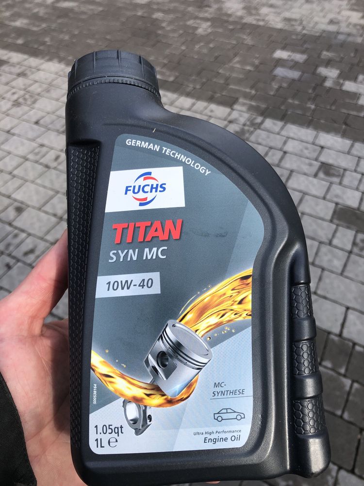 Моторна олива Fuchs Titan SYN MC SAE 10W-40 1л