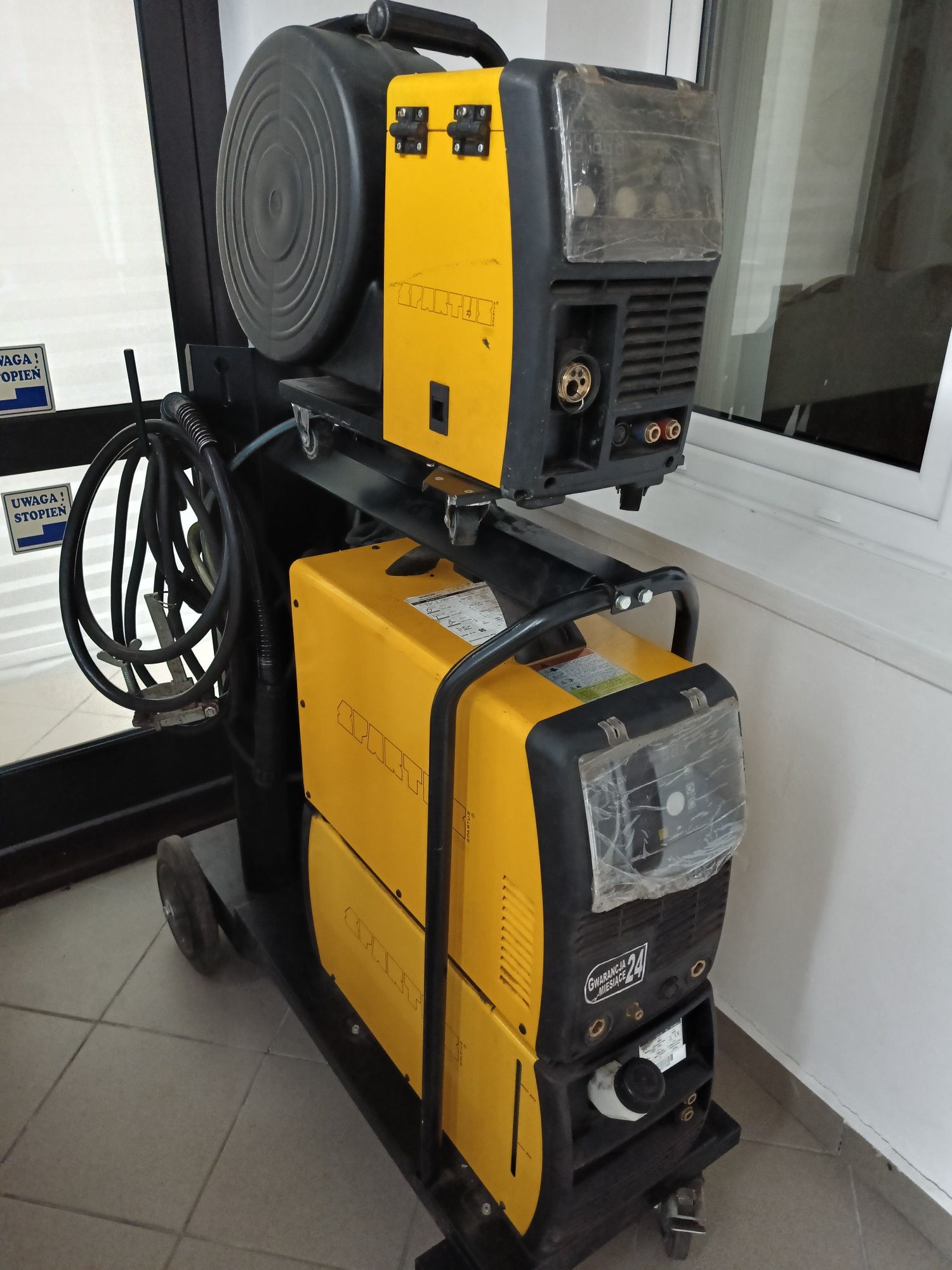 Spawarką Spartus WRC 405 mig/mma/tig