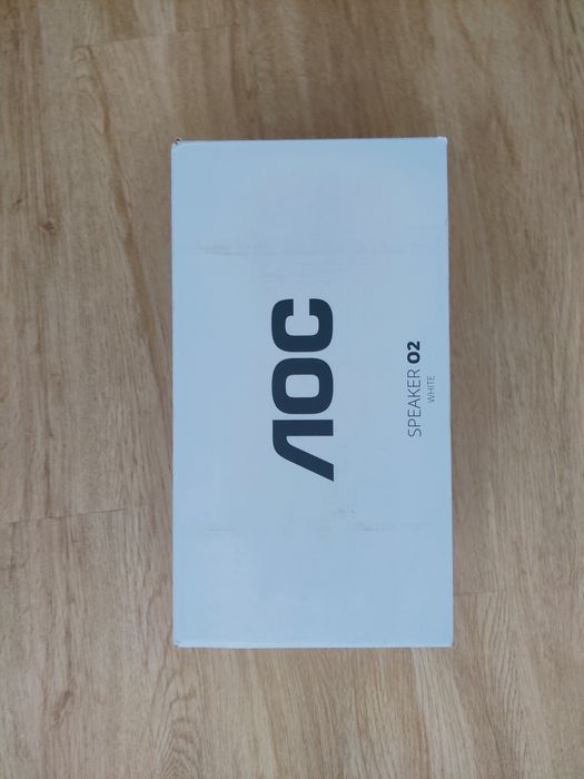 Głośnik bluetooth mobilny przenośny AOC 02,NOWY, zaklejony,biały, A0C
