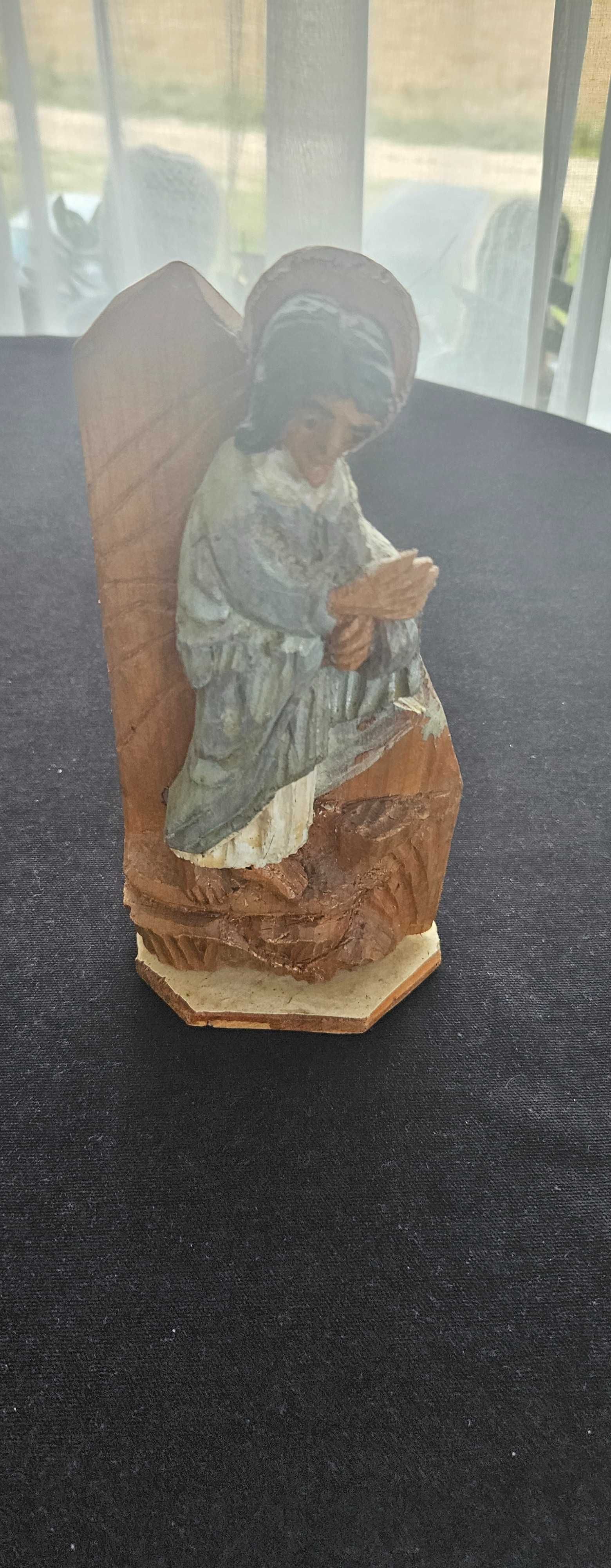 Sztuka ludowa. Drewniany święty Juda Tadeusz