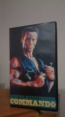 Commando - VHS Filmy LEKTOR UNIKAT Schwarzenegger