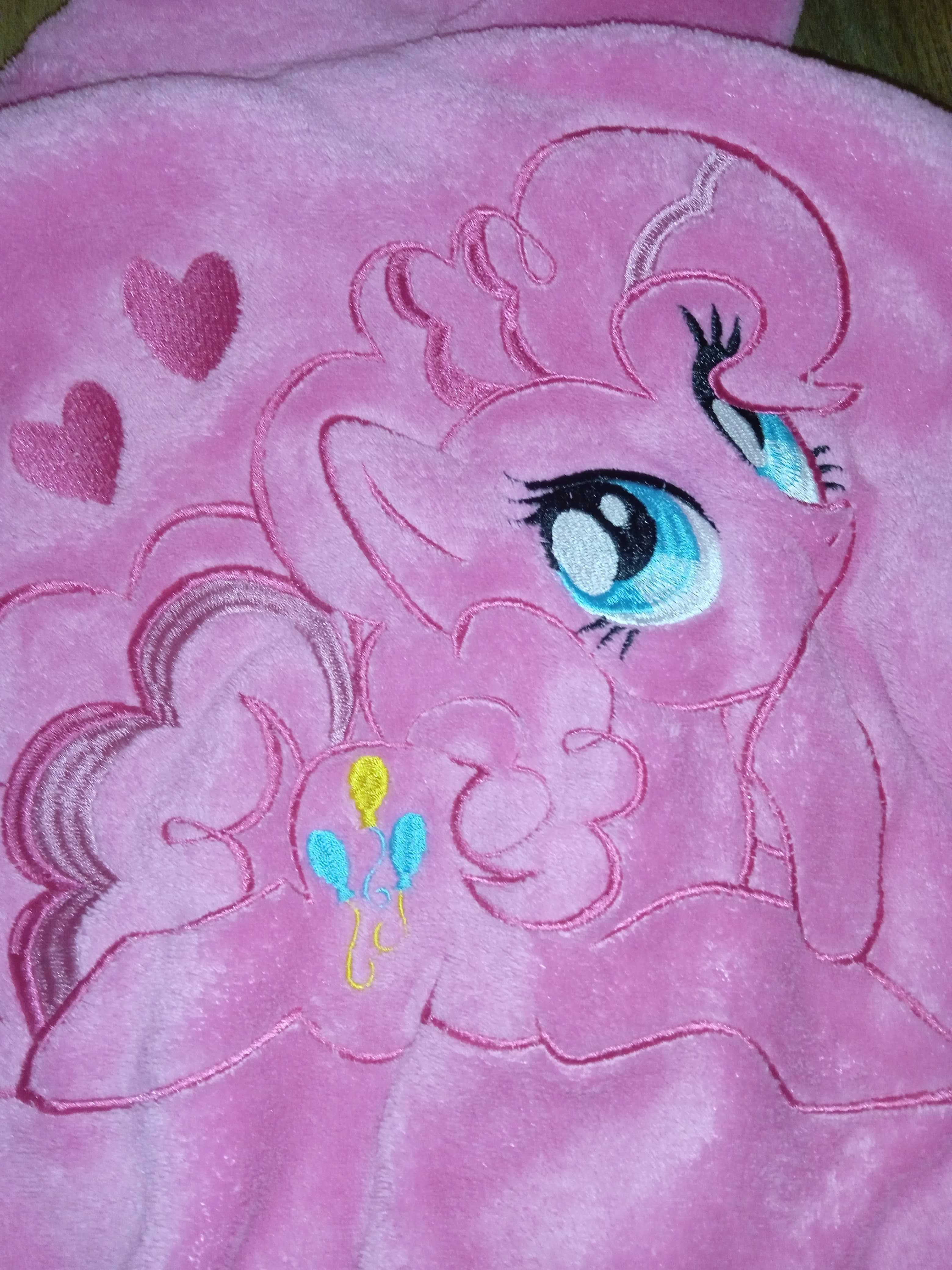 Szlafrok dziewczęcy My Little Pony Pinkie Pie 3-5 lat 98-104 cm