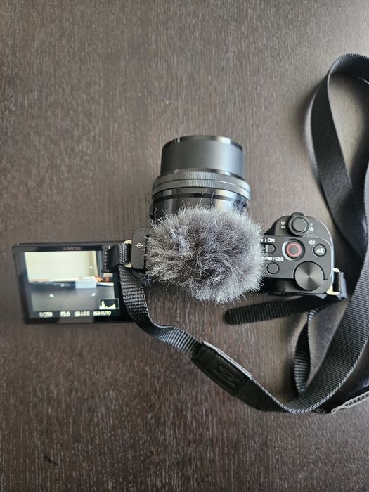 Sony zv e10 corpo e lente