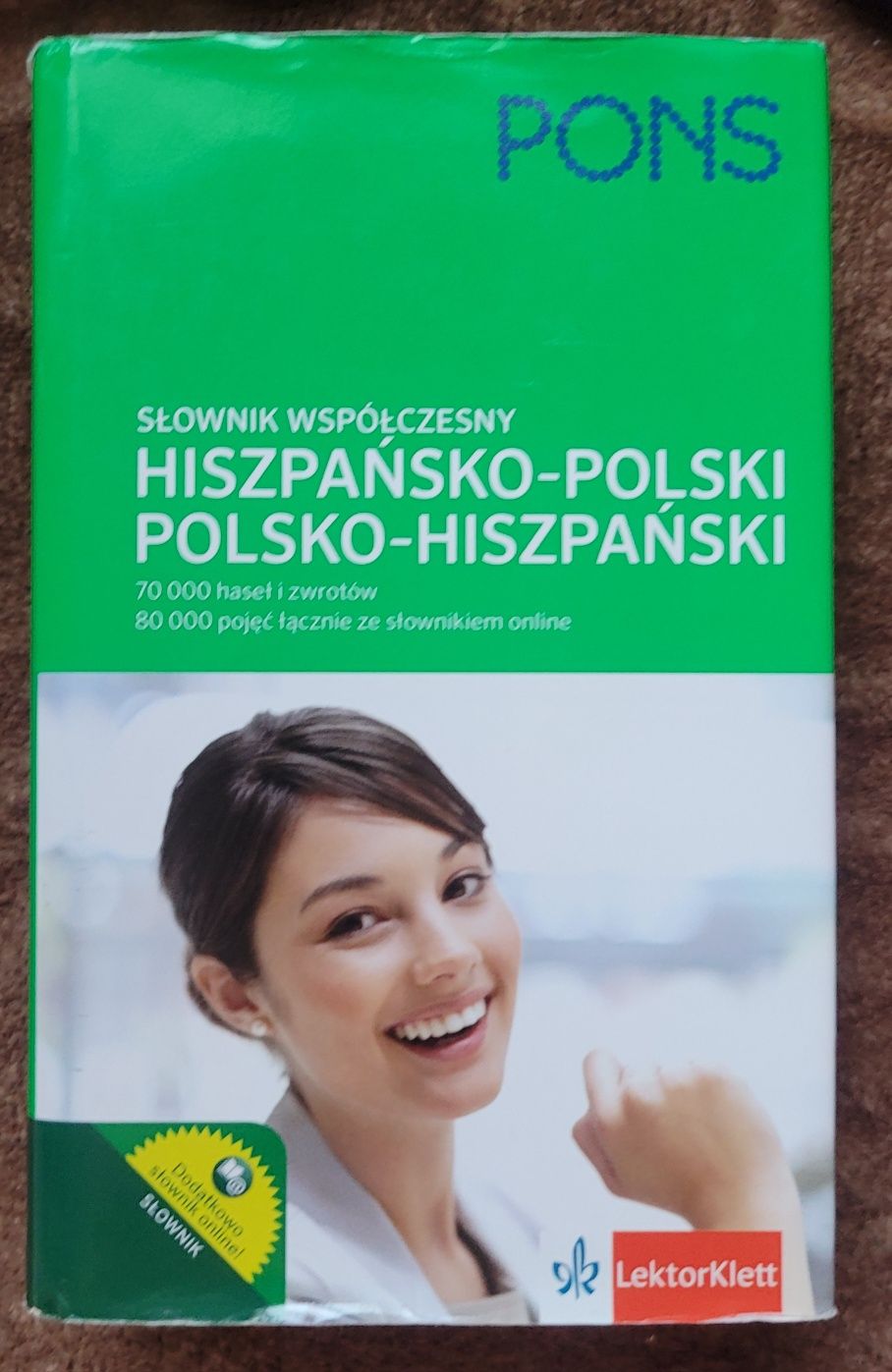 Słownik polsko-hiszpański PONS hiszpańsko-polski współczesny