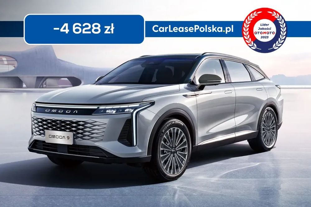 Omoda 9 Super Hybrid Exclusive, Bogate wyposażenie, Szybki odbiór, Nowość!