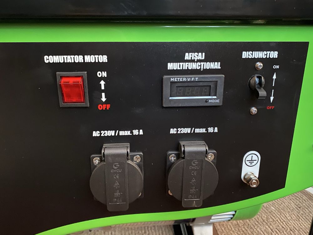 Генератор бензиновый Greenfield G-EC6800P(медная обмотка;новый)