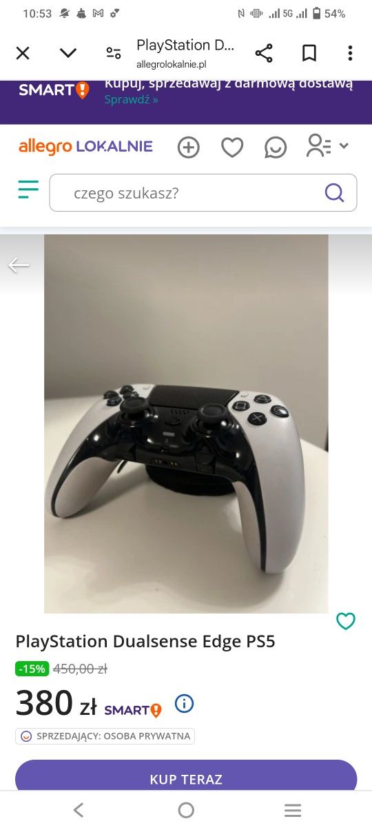 Pad dual sense Edge