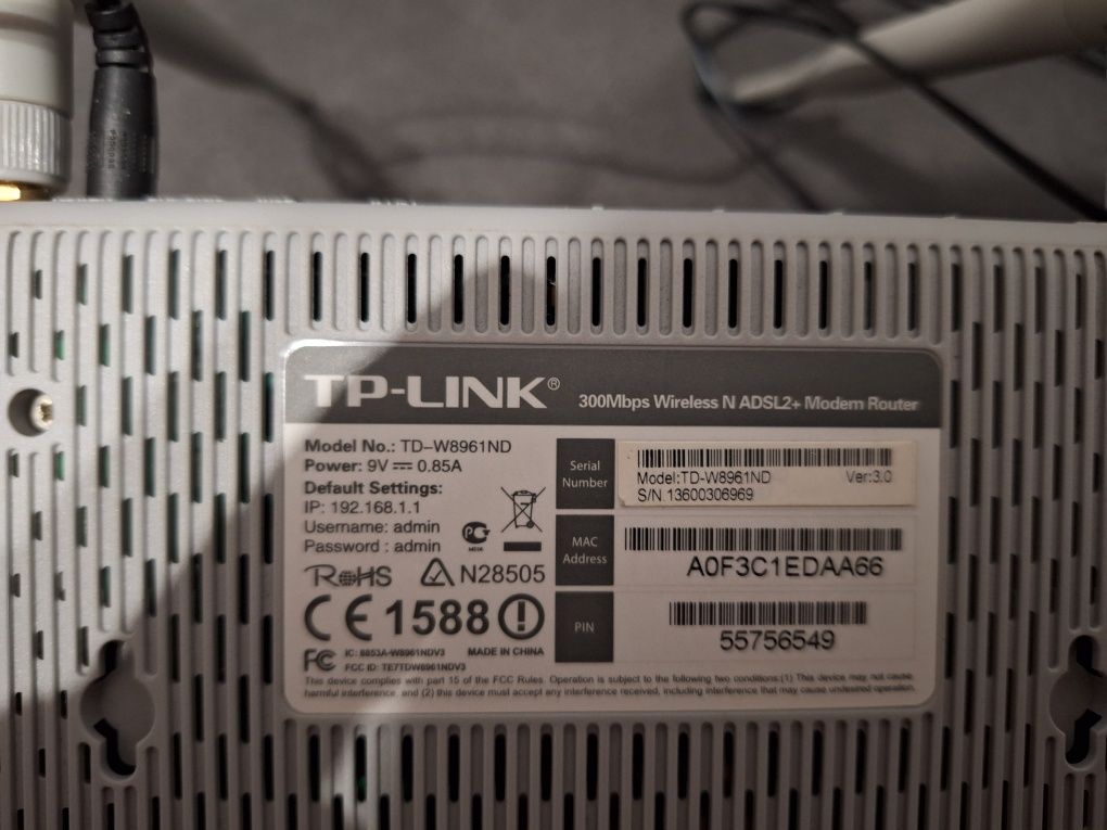 Router TP-LINK TD-W8961ND