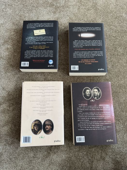 Livros José Rodrigues Santos 6€ cada