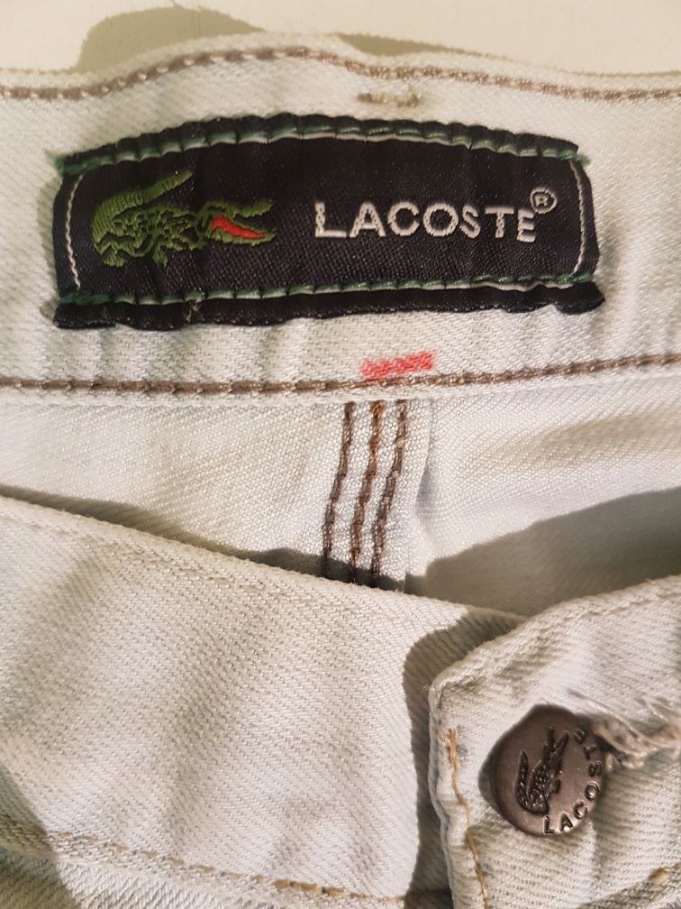 Spodnie damskie Lacoste  jasny niebieski