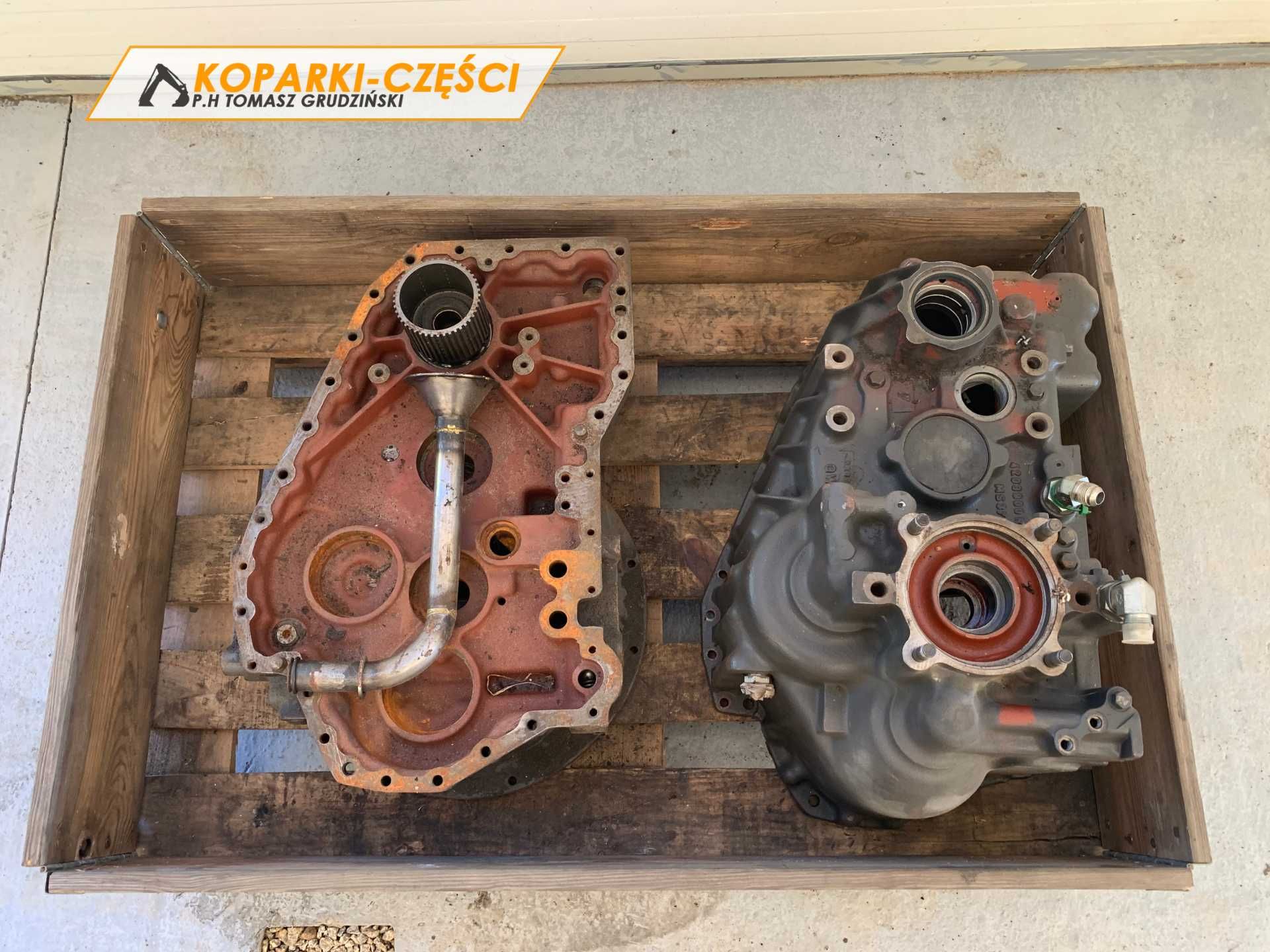 Obudowa skrzyni Powershift nieregenerowana New Holland, CASE, Hitachi