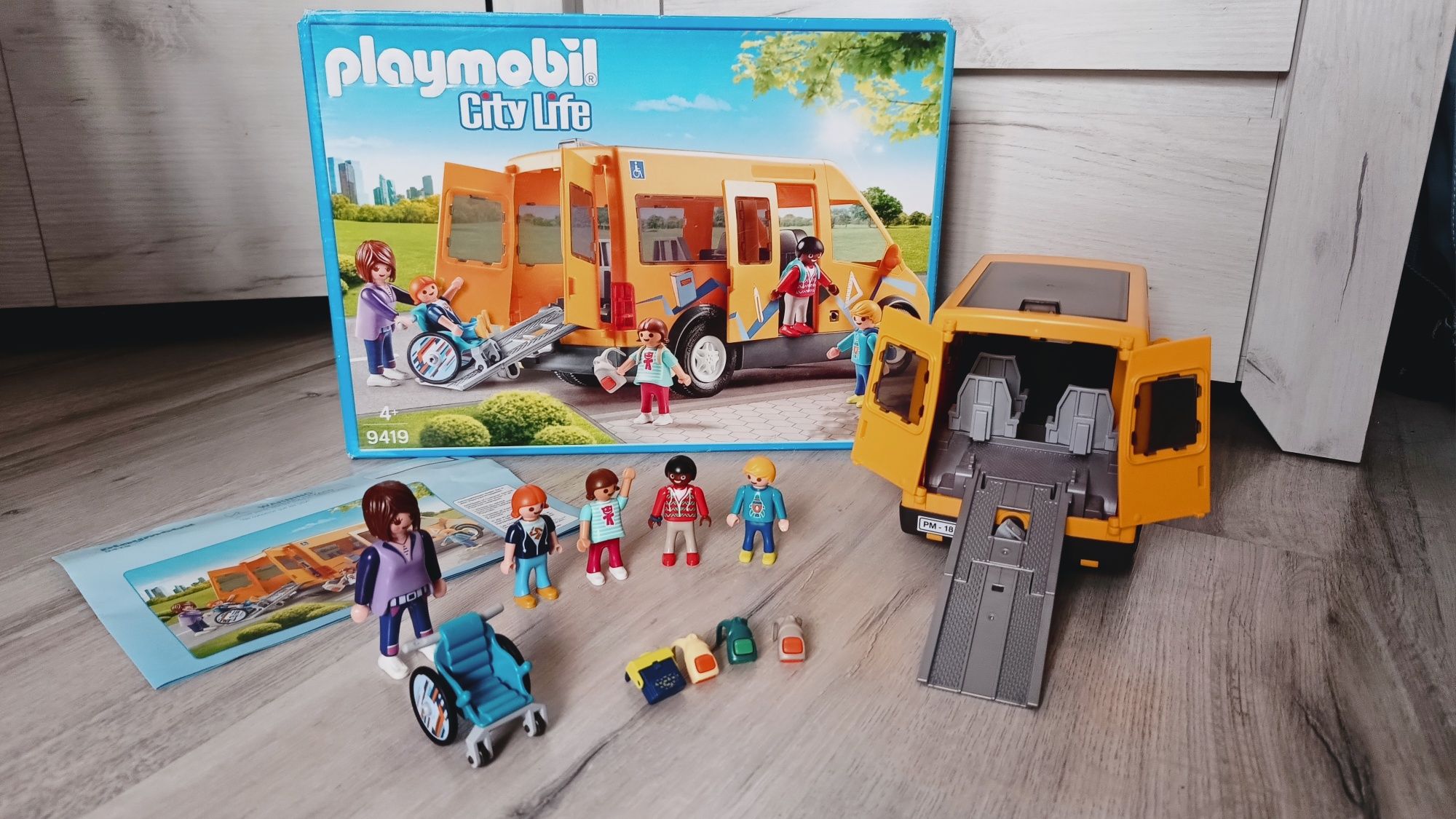 Playmobil 9419 Autobus szkolny GRATIS wysyłka zestaw dzieci figurki