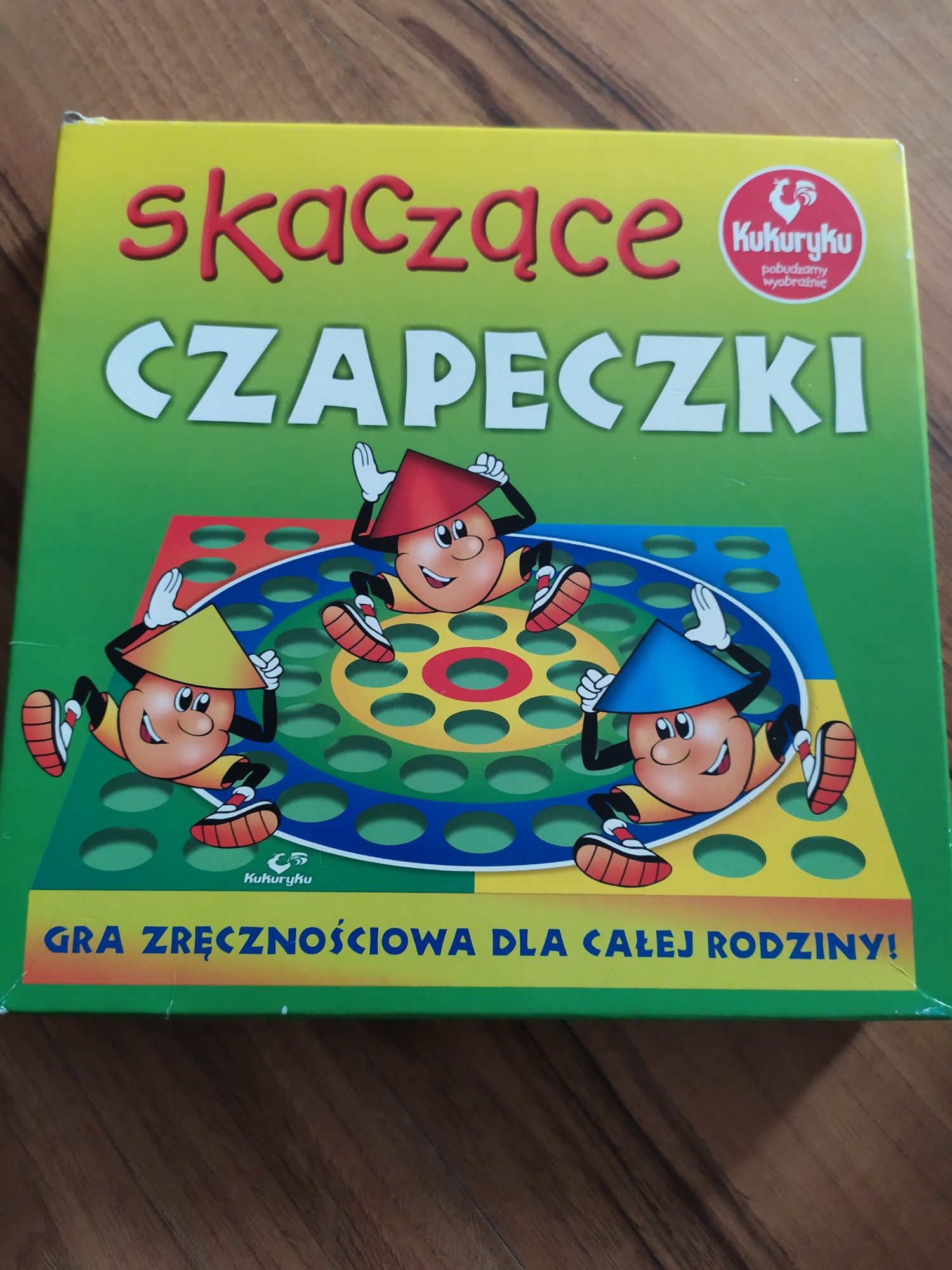 Skaczące czapeczki + układanka zygzak McQueen Gra dla najmłodszych