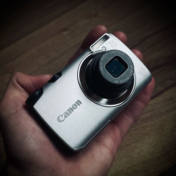 Canon PowerShot A3300 is ТОП Мильниця Цифровий Вінтажний Фотоапарат
