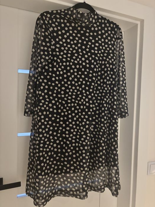 Greenpoint sukienka w kropki grochy tiulowa