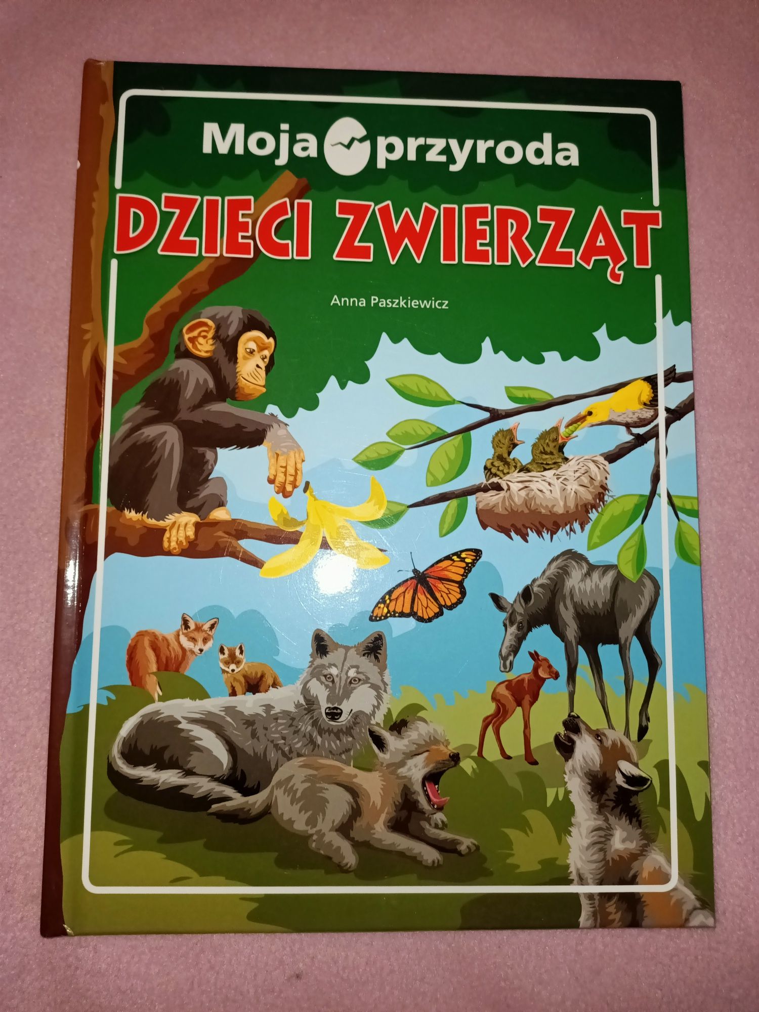 Dzieci zwierząt Moja przyroda Paszkiewicz