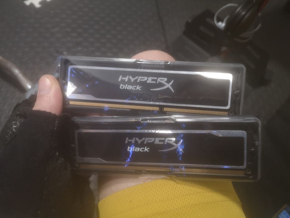Pamięć DDR 3 2 x 4gb (8gb) Kingston hyper Black
