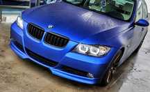 BMW E90 E91 Dokładki Splitter Splittery Zwykły zderzak przed Liftem