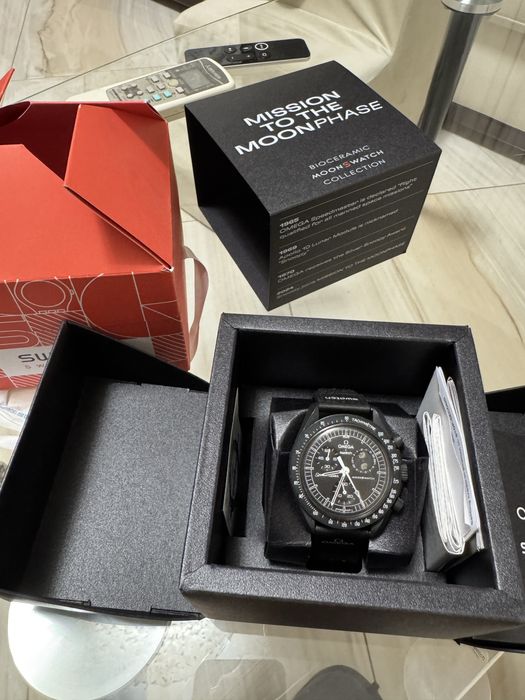 Omega swatch mission to the moon snoopy ОРИГИНАЛ