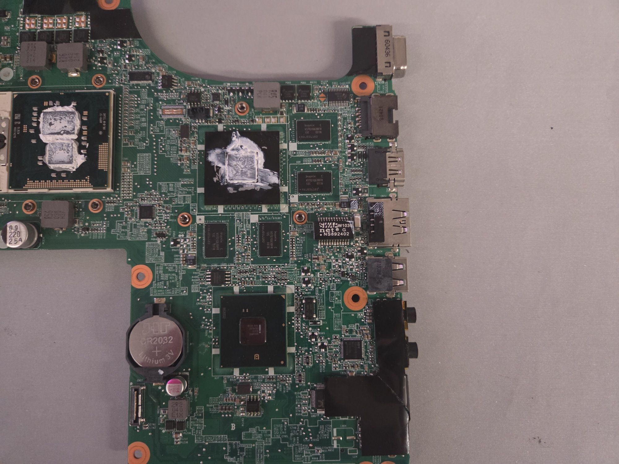 Sprzedam sprawną płytę główną + i5 gen 1 do laptopa HP DV6 3170ew