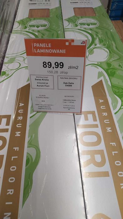 panele AC6 swiss krono grubość 10mm