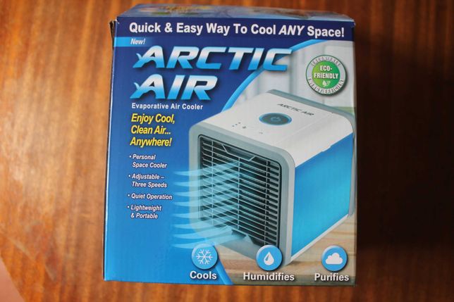 Air condicionado humidificador e purificante para espaços pequenos
