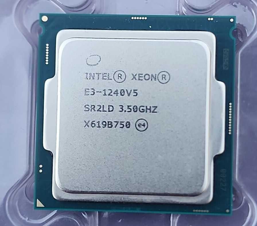 Серверний INTEL Xeon E3 - 1240v5/ 1270 V5